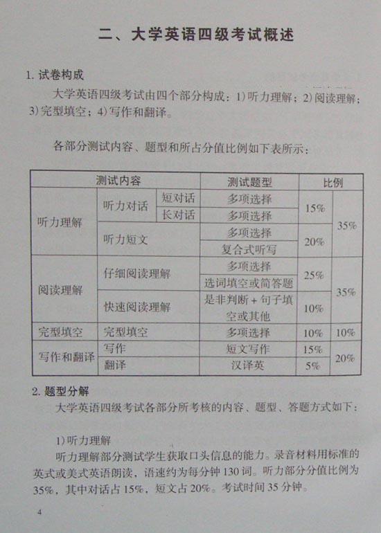 大学四级考试每年考试时间(大学四级考试每年考试时间一样吗)